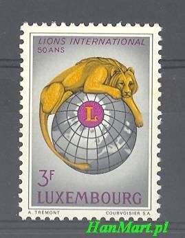 Znaczek Luksemburg 1967 Mi 750 Czyste **