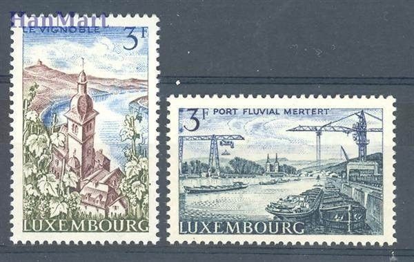 Znaczek Luksemburg 1967 Mi 757-758 Czyste **