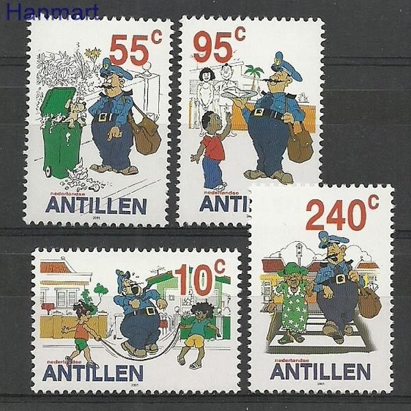 Znaczek Antyle Holenderskie 2002 Mi 1146-1149 Czyste **