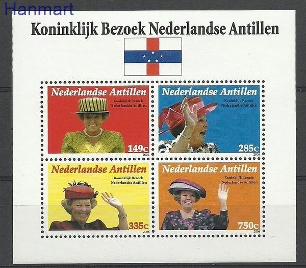 Znaczek Antyle Holenderskie 2006 Mi bl 69 Czyste **