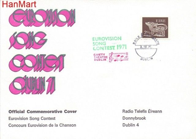 Znaczek Irlandia 1971 FDC