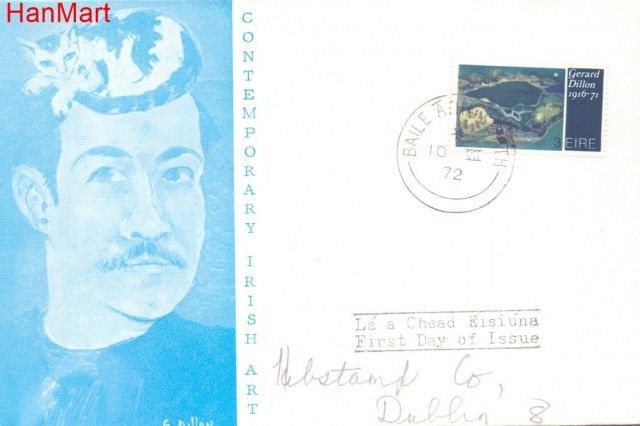 Znaczek Irlandia 1972 FDC
