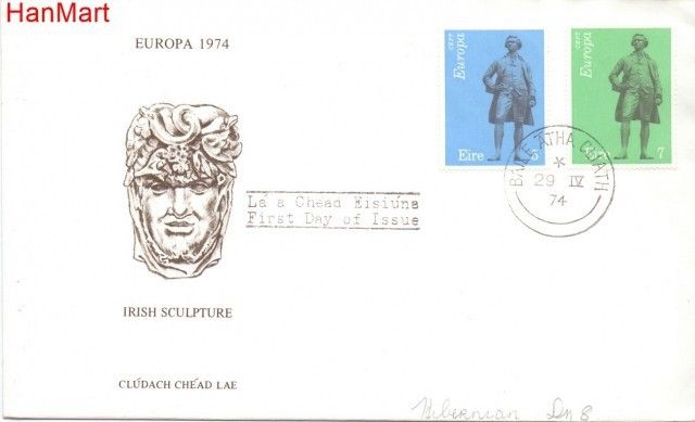 Znaczek Irlandia 1974 FDC