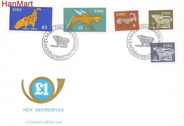 Znaczek Irlandia 1975 FDC
