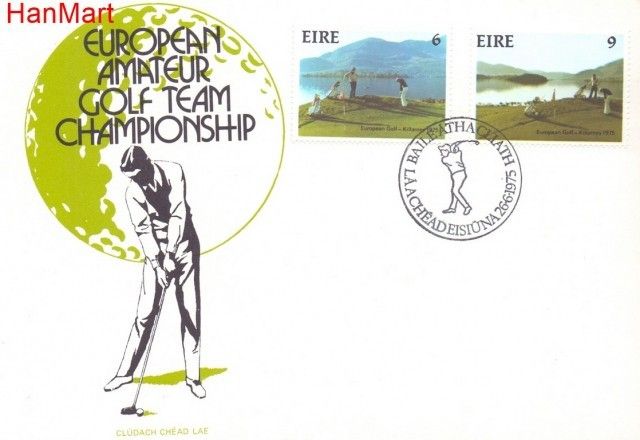 Znaczek Irlandia 1975 Mi 322-323 FDC