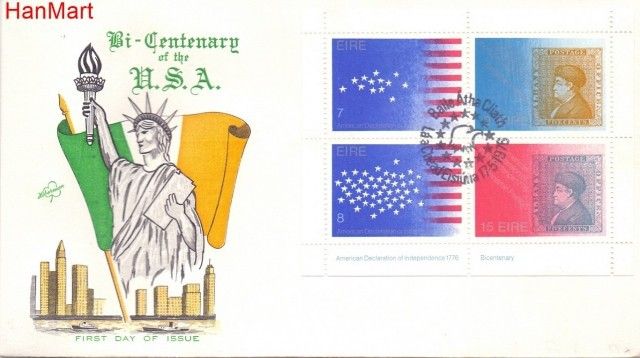 Znaczek Irlandia 1976 FDC