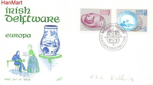 Znaczek Irlandia 1976 FDC