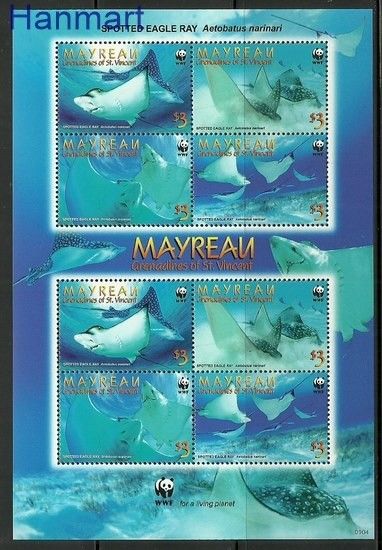 Znaczek St. Vincent i Grenadyny / Mayreau 2009 Mi 46-49 Czyste **