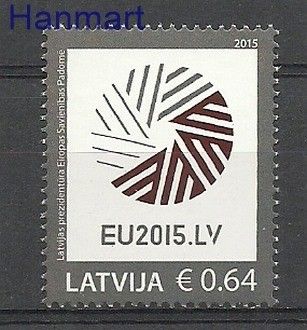Znaczek Łotwa 2015 Mi 928 Czyste **