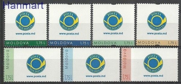 Znaczek Mołdawia 2015 Mi 932-938 Czyste **