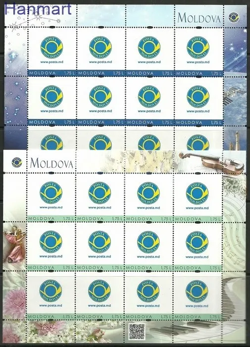 Znaczek Mołdawia 2015 Mi ark 932-938 Czyste **