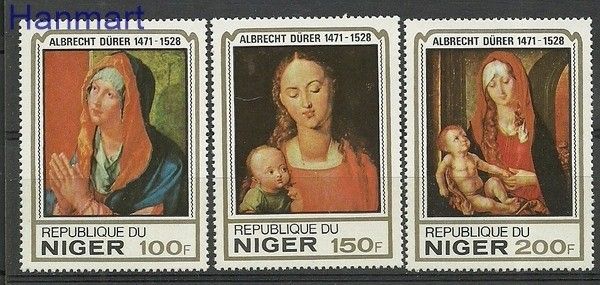 Znaczek Niger 1979 Mi 651-653 Czyste **
