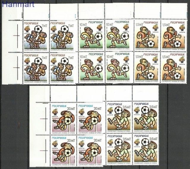 Znaczek Mozambik 1982 Mi 884-888 Czyste **