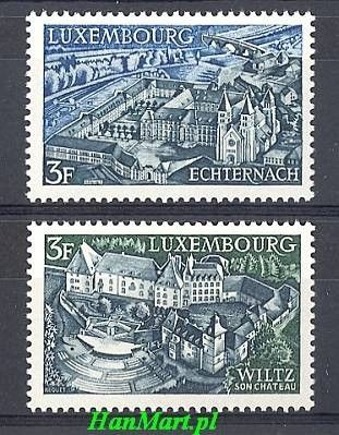 Znaczek Luksemburg 1969 Mi 796-797 Czyste **