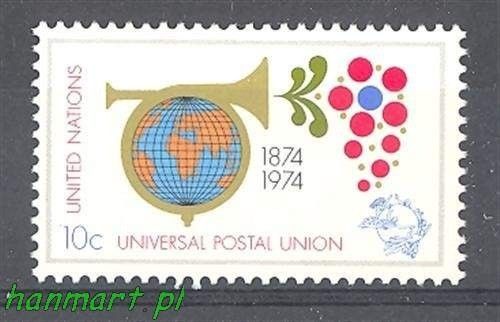 Znaczek Narody Zjednoczone Nowy Jork 1974 Mi 266 Czyste **