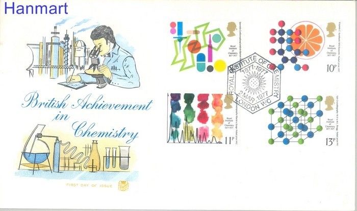 Znaczek Wielka Brytania 1977 FDC