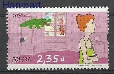Znaczek Polska 2015 Mi 4791 Fi 4641 Czyste **