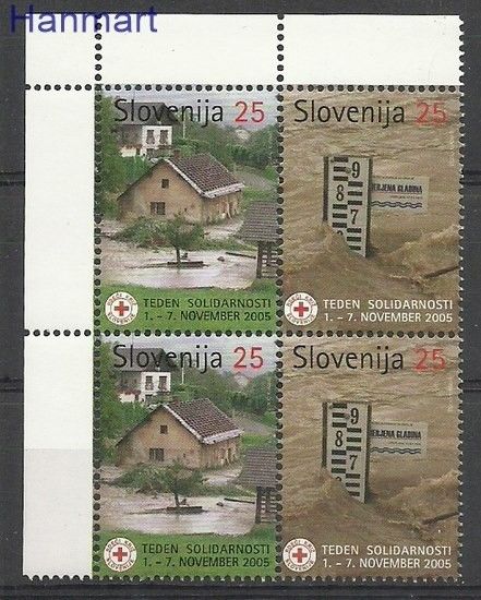 Znaczek Słowenia 2005 Mi zwa 39-40 Czyste **