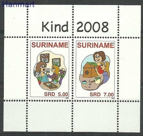 Znaczek Surinam 2008 Mi bl 106 Czyste **