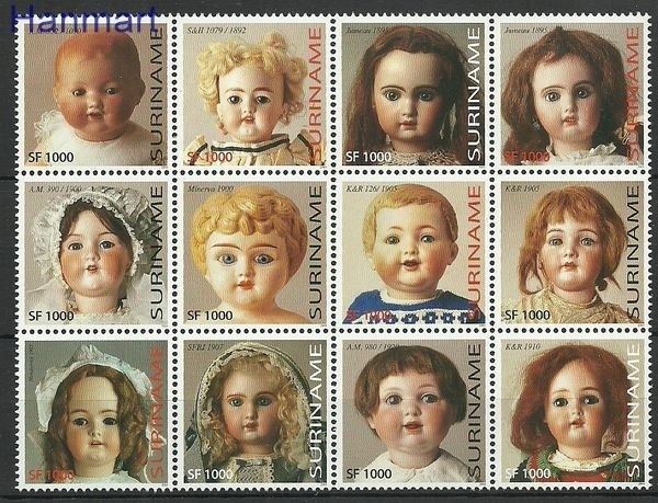 Surinam 2003 Mi 1866-1877 Czyste **