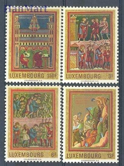 Znaczek Luksemburg 1971 Mi 820-823 Czyste **