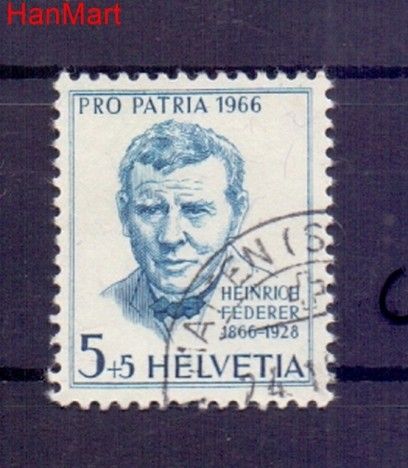 Znaczek Szwajcaria 1966 Stemplowane