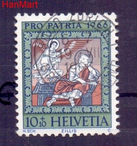 Znaczek Szwajcaria 1966 Stemplowane