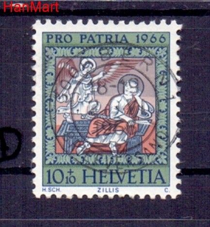 Znaczek Szwajcaria 1966 Stemplowane