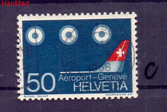 Znaczek Szwajcaria 1968 Stemplowane