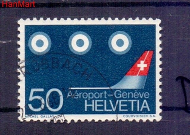 Znaczek Szwajcaria 1968 Stemplowane
