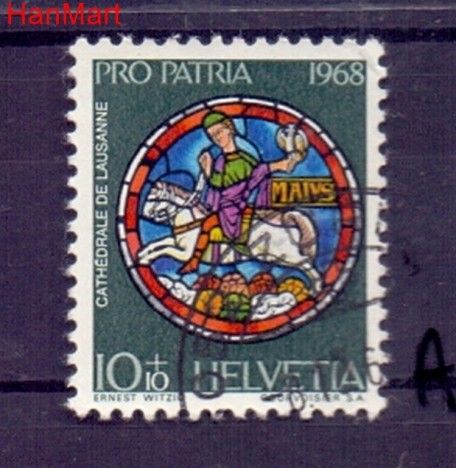 Znaczek Szwajcaria 1968 Stemplowane