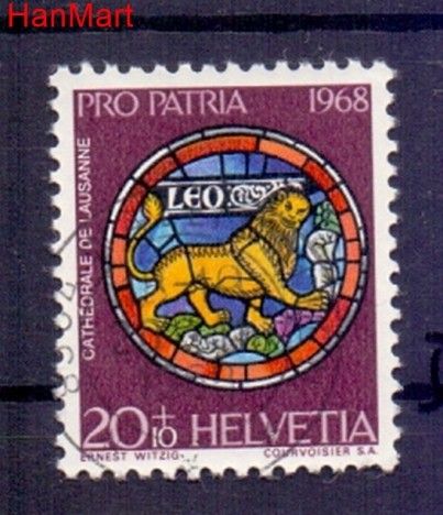 Znaczek Szwajcaria 1968 Stemplowane