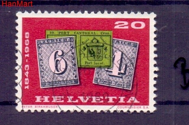 Znaczek Szwajcaria 1968 Stemplowane