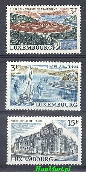 Znaczek Luksemburg 1971 Mi 832-834 Czyste **