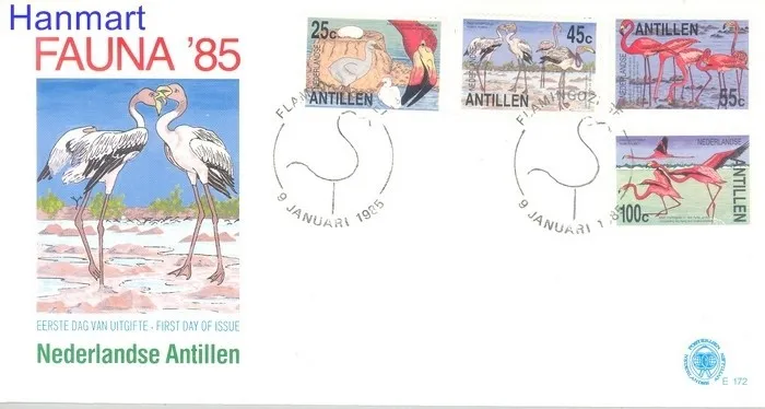 Znaczek Antyle Holenderskie 1984 Mi 545-548 FDC