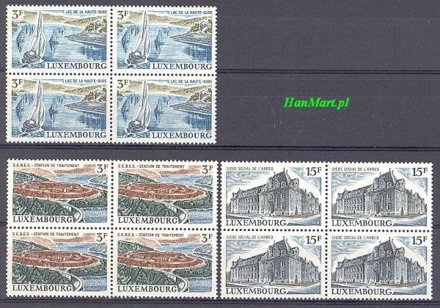 Luksemburg 1971 Mi 832-834 Czyste **