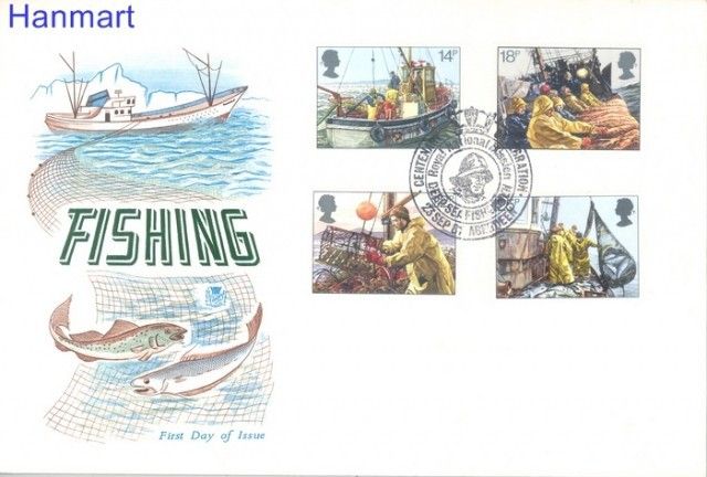 Znaczek Wielka Brytania 1981 Mi 891-894 FDC