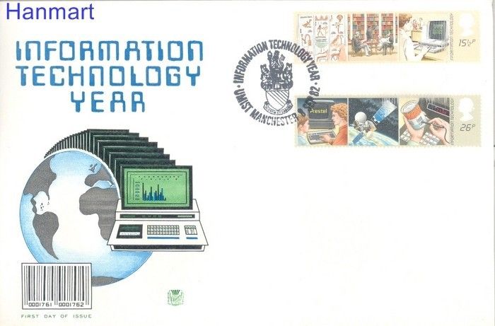 Znaczek Wielka Brytania 1982 Mi 927-928 FDC