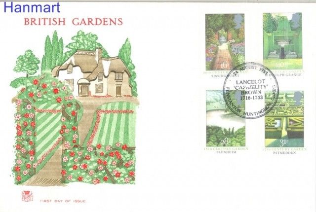 Znaczek Wielka Brytania 1983 Mi 962-965 FDC