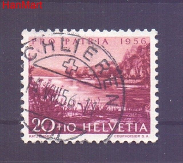 Znaczek Szwajcaria 1956 Stemplowane