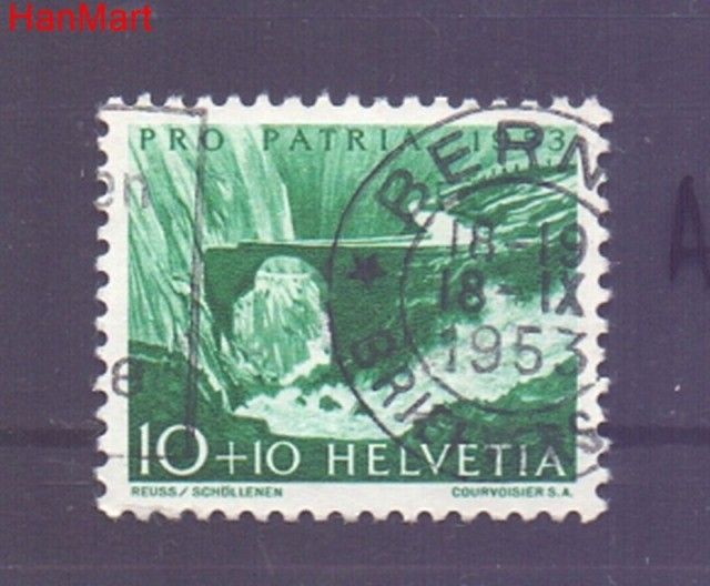 Znaczek Szwajcaria 1953 Stemplowane