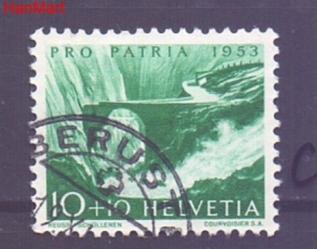 Znaczek Szwajcaria 1953 Stemplowane