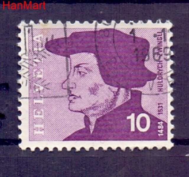 Znaczek Szwajcaria 1969 Stemplowane