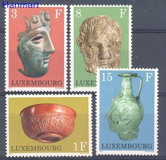 Znaczek Luksemburg 1972 Mi 842-845 Czyste **