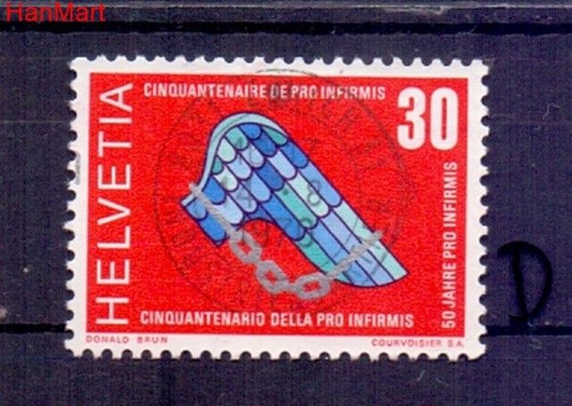 Znaczek Szwajcaria 1970 Stemplowane