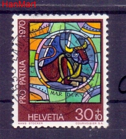 Znaczek Szwajcaria 1970 Stemplowane