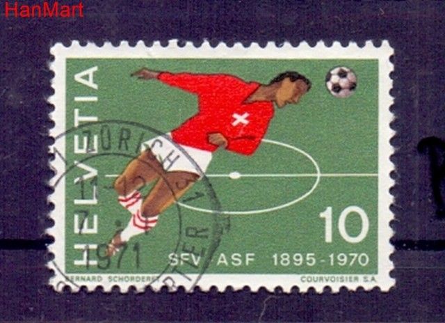 Znaczek Szwajcaria 1970 Stemplowane