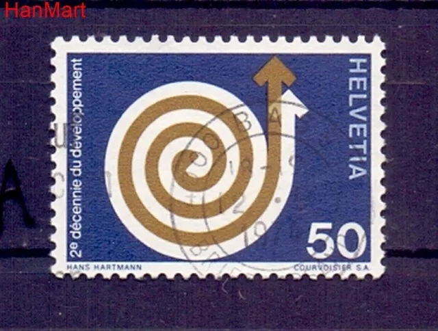 Znaczek Szwajcaria 1971 Stemplowane