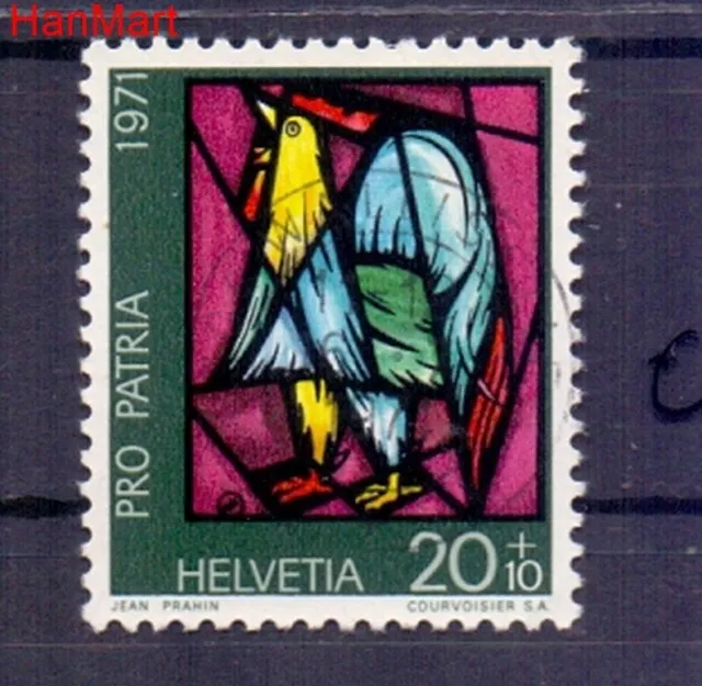 Znaczek Szwajcaria 1971 Stemplowane