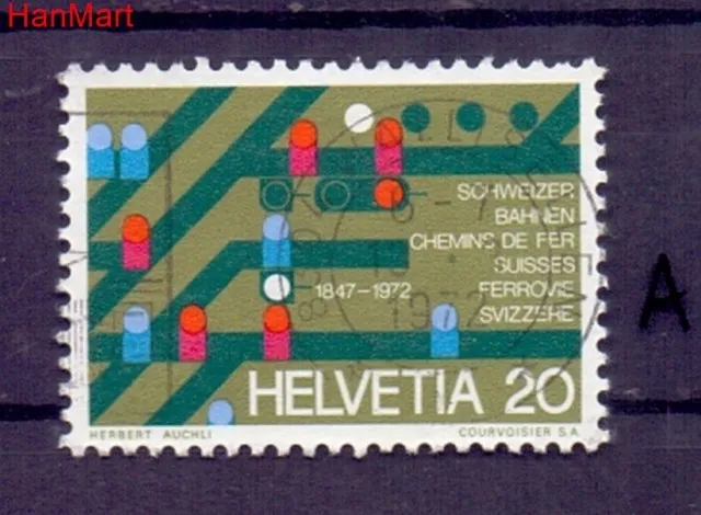 Znaczek Szwajcaria 1972 Stemplowane